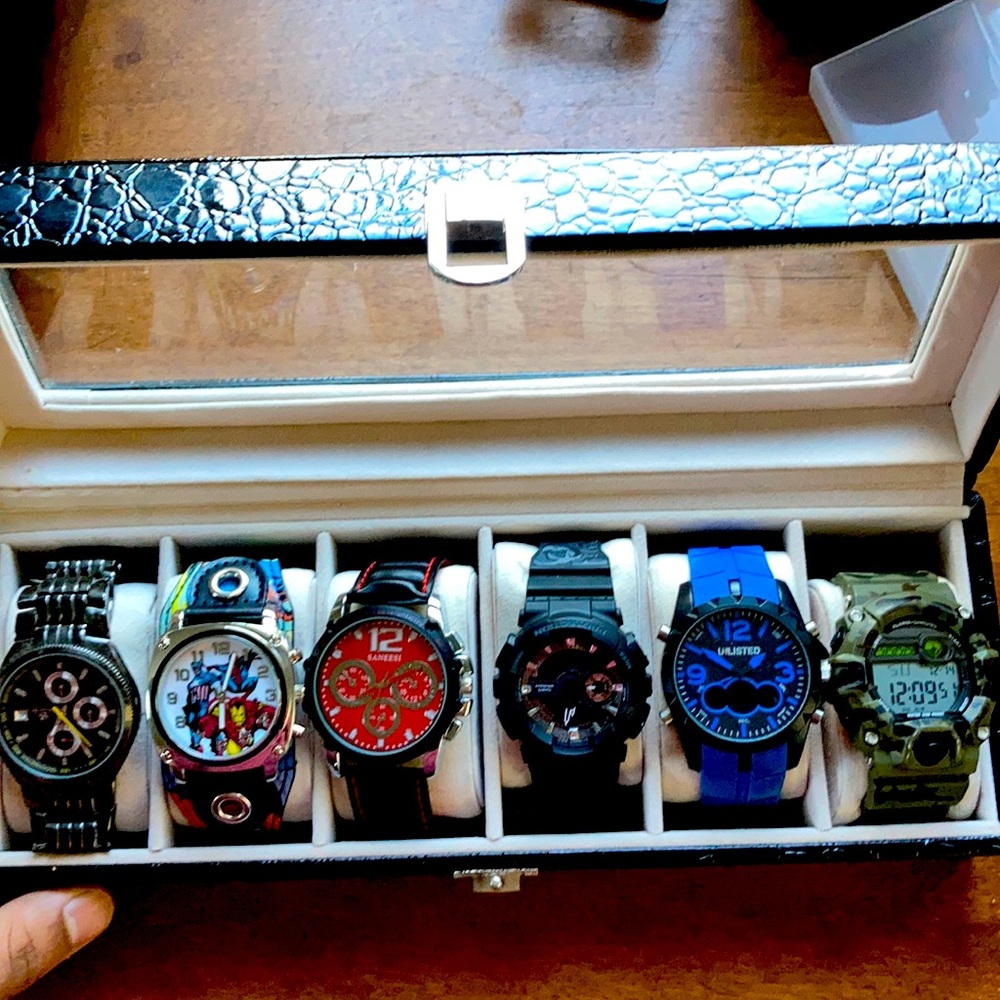 Entire watch collection